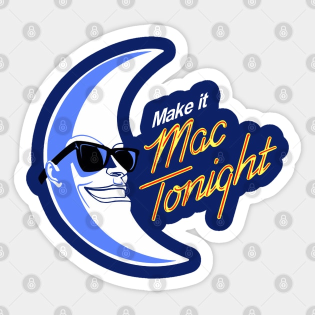 Mac Tonight Sticker by JennyPool